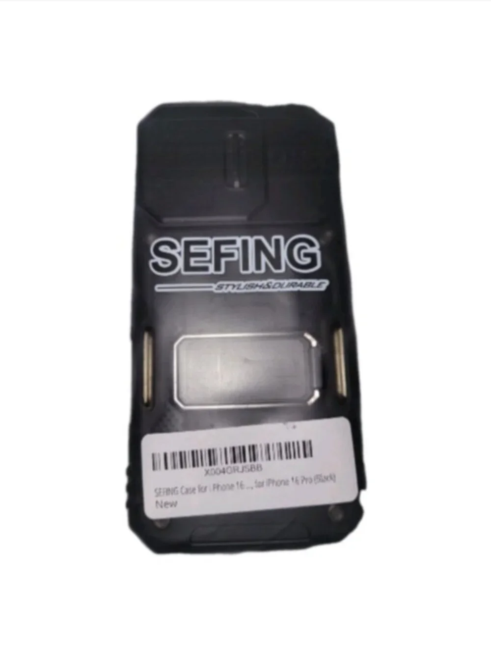 For i Phone 16 Pro | Camera Cover with Kick Stand Holder